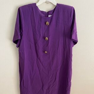 Sunshine Starshine Purple Dress Size 16